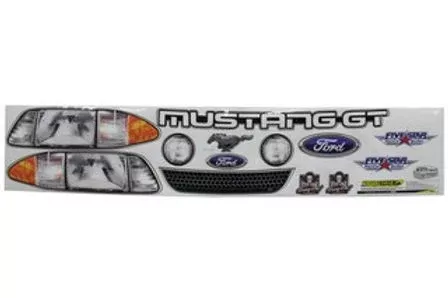 1993 Mustang Nose Graphic Kit, Fivestar