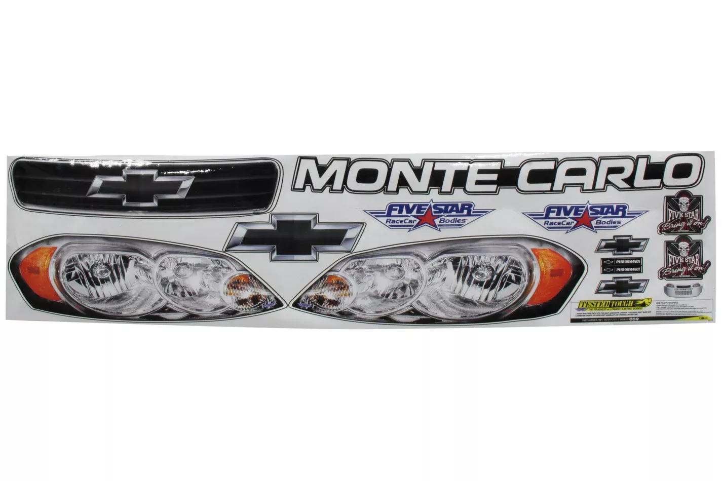 2006 Monte Carlo Nose Graphics, Fivestar