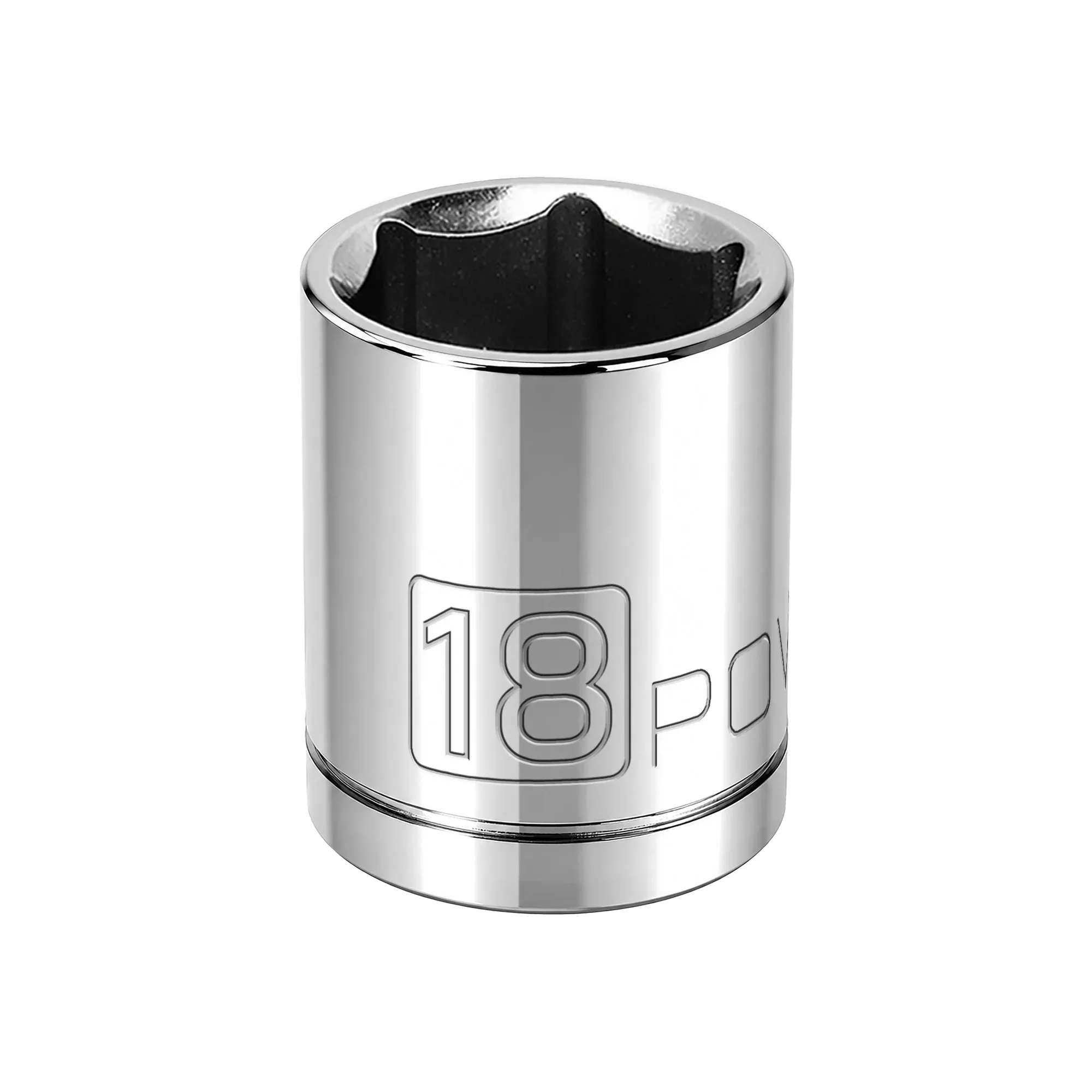 3/8 in. Dr. Sockets - Metric Shallow - 6 Pt.