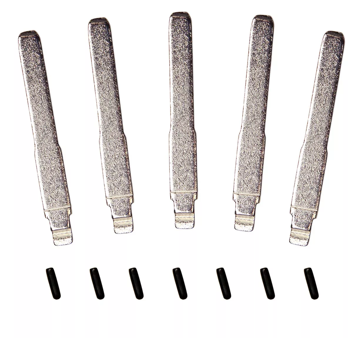 5-Pack Ford Fusion Flip Key Blades and Pins -by Strattec