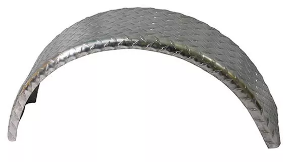 Aluminum Fenders for Single Axle Trailers