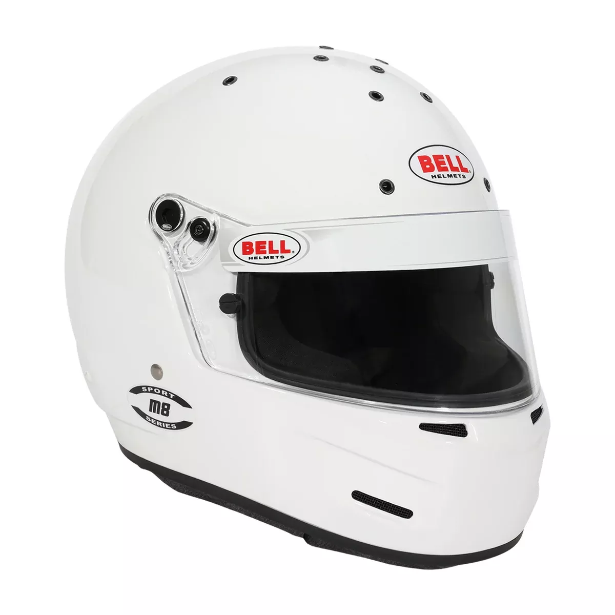 Bell M8 Sport SA2025 White Helmet
