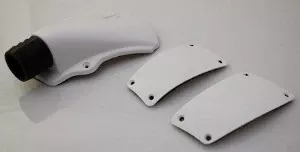 BR1 TOP AIR KIT (V05) NOZZLE WHITE