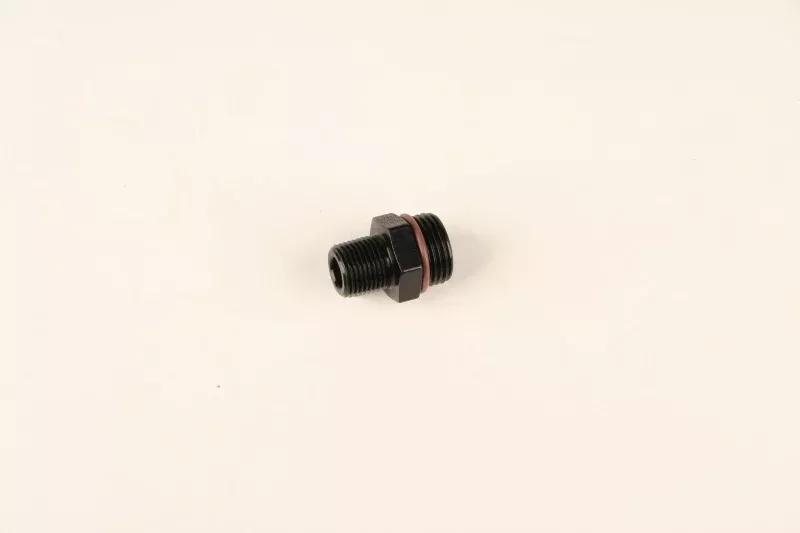 Fragola -10AN O-Ring x 3/4-16 (8) O-Ring Adapter - Black