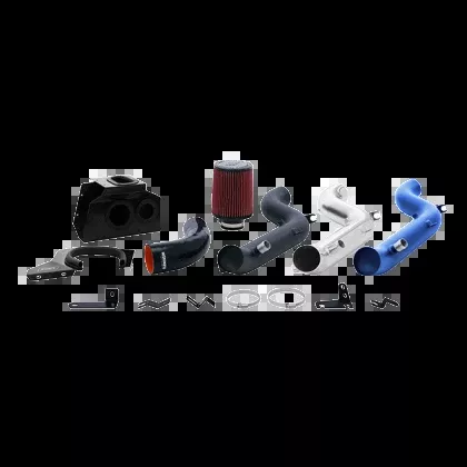 Mishimoto 2016 Ford Focus RS 2.3L Performance Air Intake Kit - Wrinkle Nitrous Blue