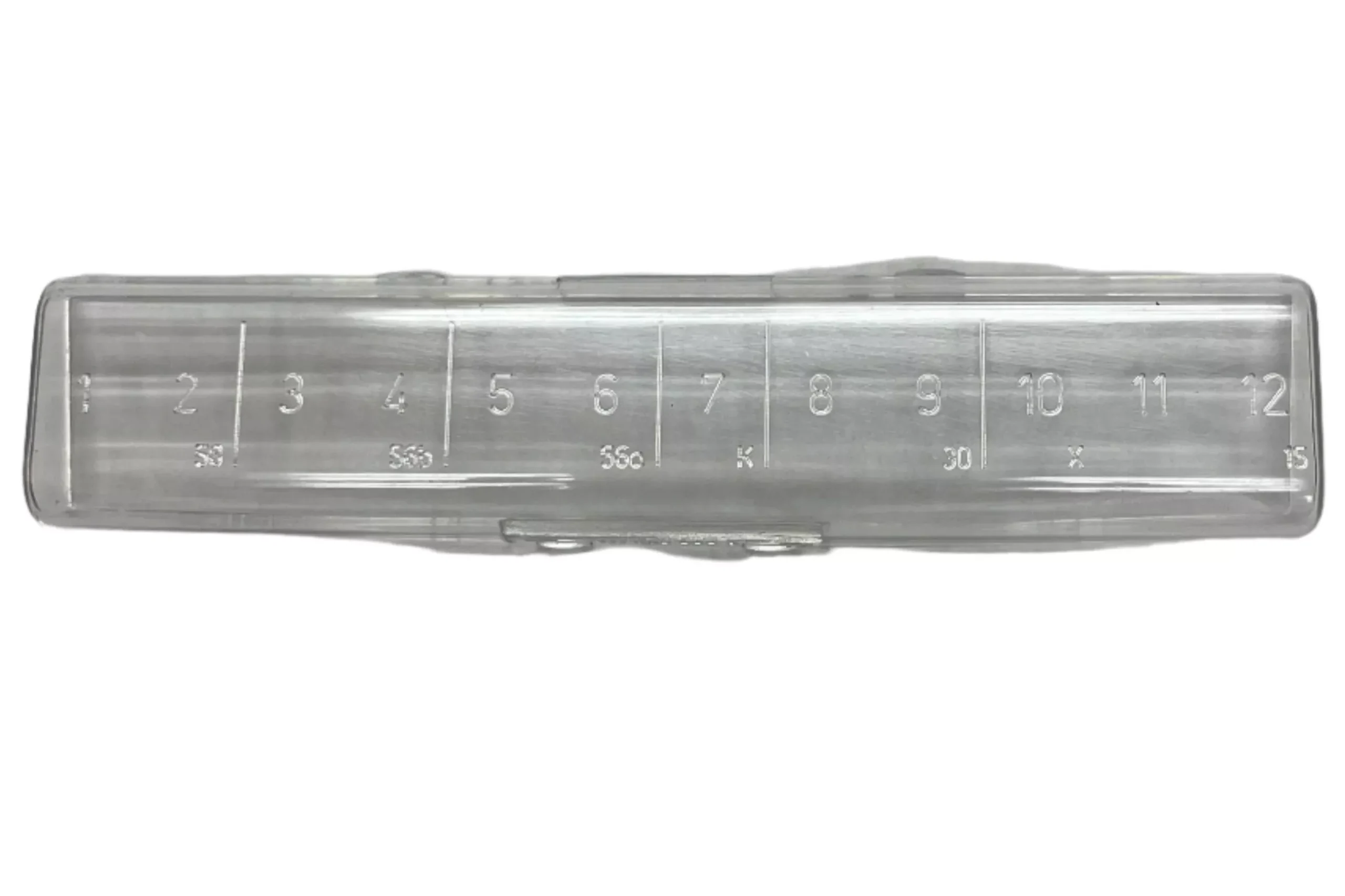 Porsche Fuse Box Clear Plastic Cover - 12 Fuse - 914 70-76 914-612-316