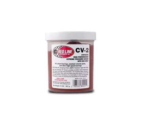 Red Line CV-2 Grease with Moly, 14 oz Jar