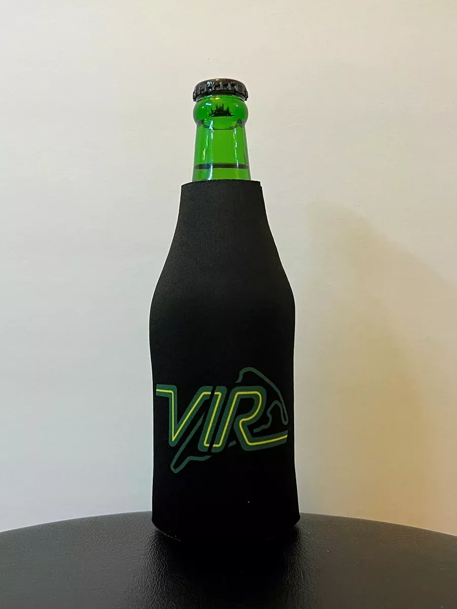 VIR Full Color Bottle Zipper Coozie